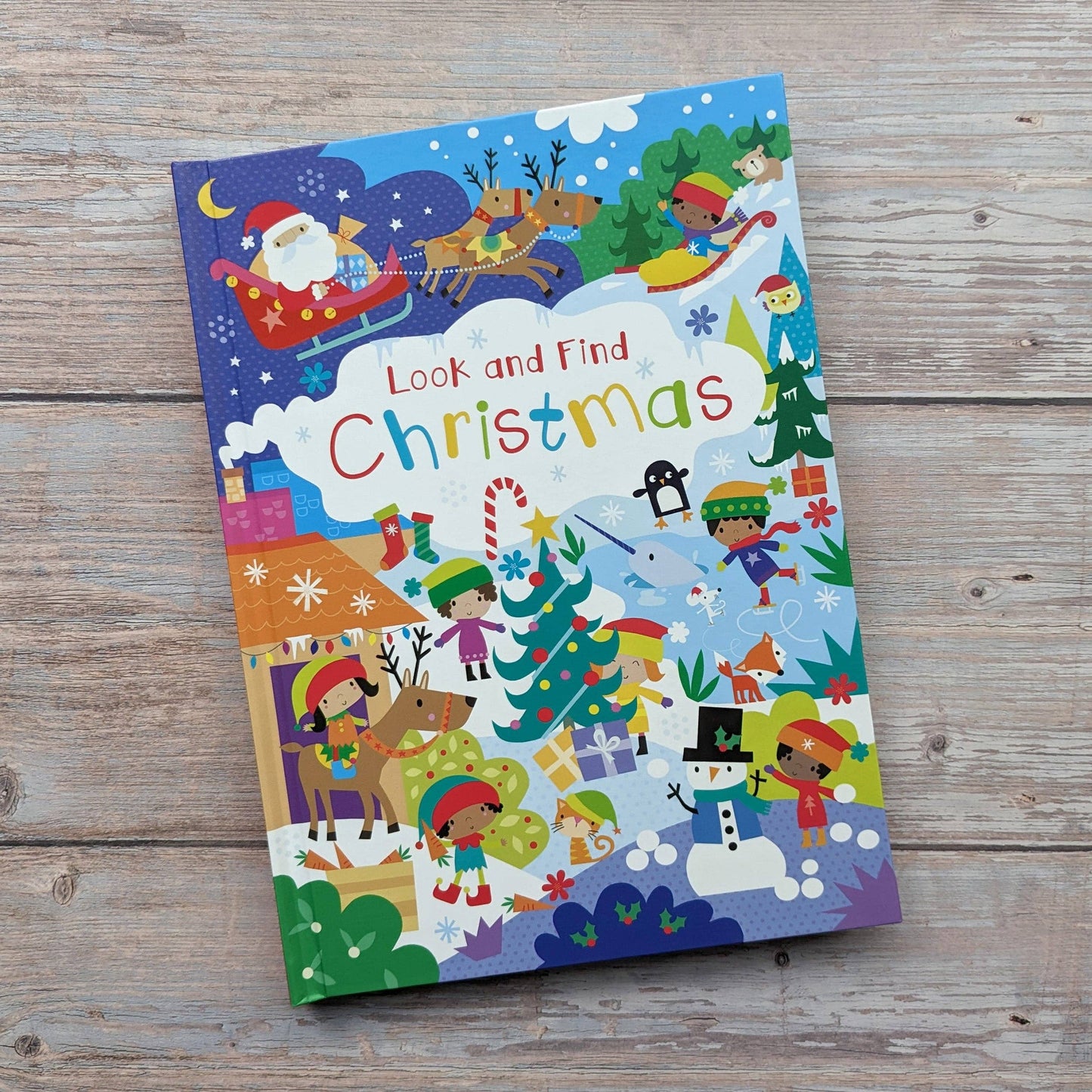 Let’s Spot Christmas | Festive Fold-Out Spotting Book for Children