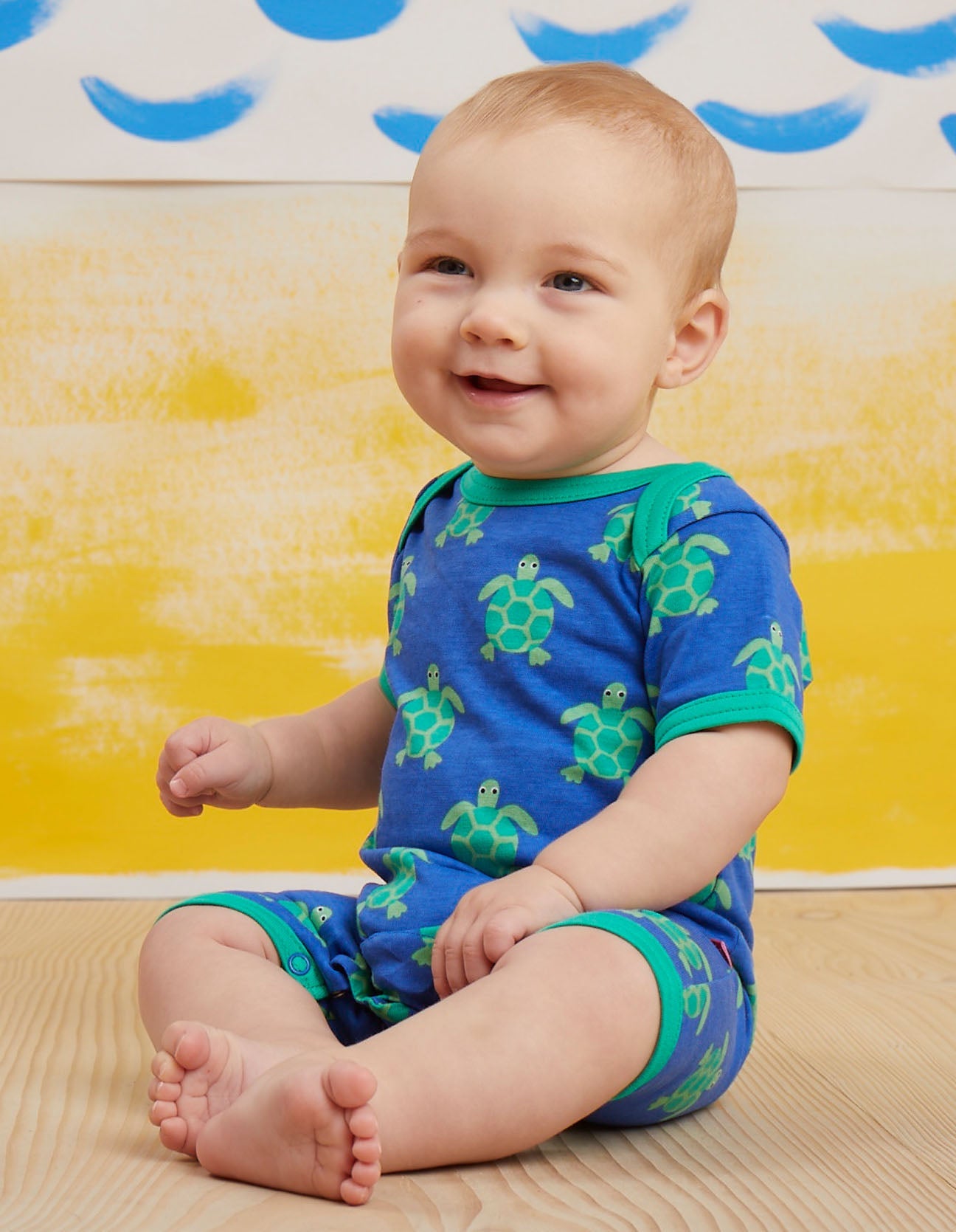Toby Tiger Turtle Romper