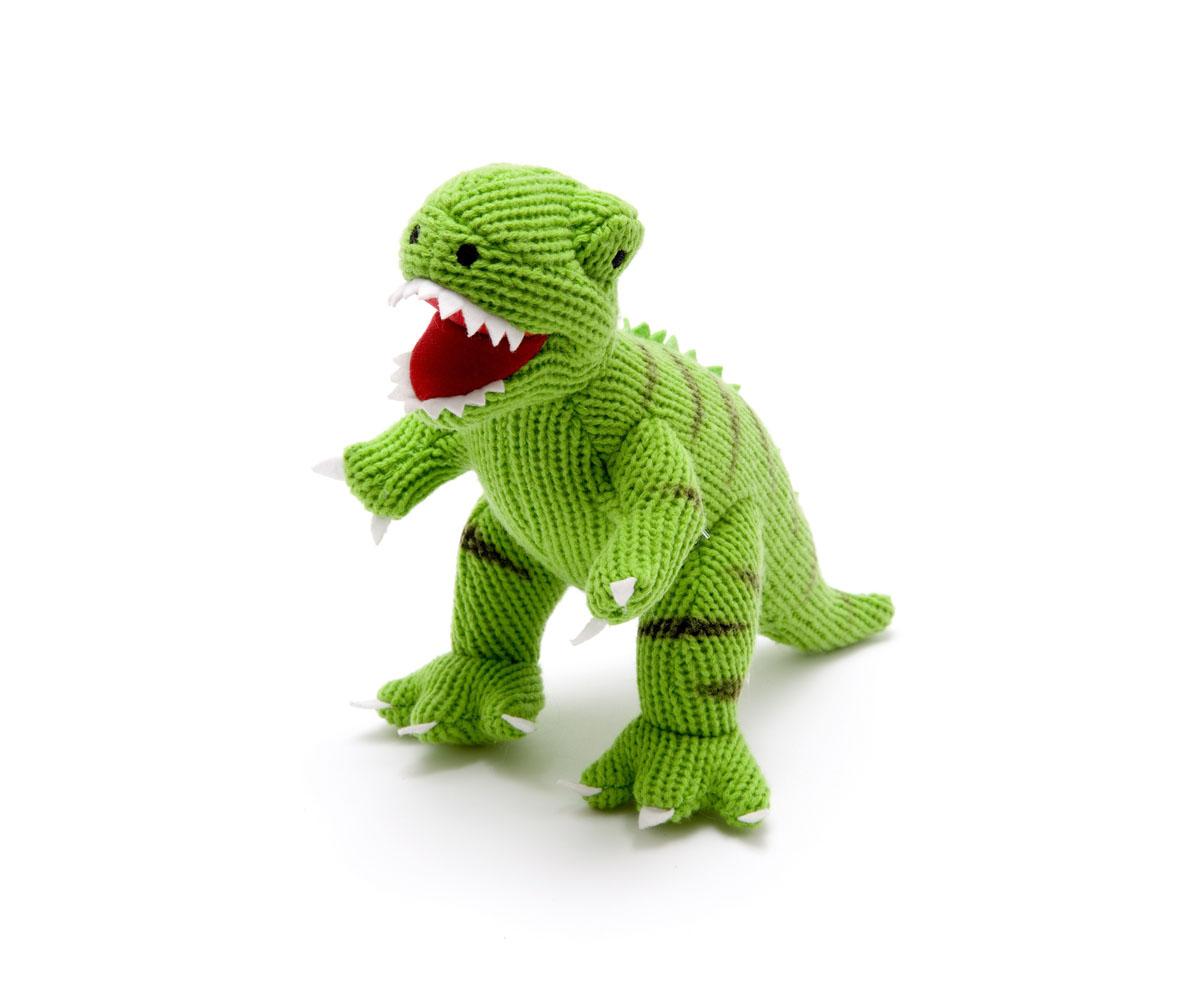 Best Years T Rex Knitted Dinosaur Soft Toy
